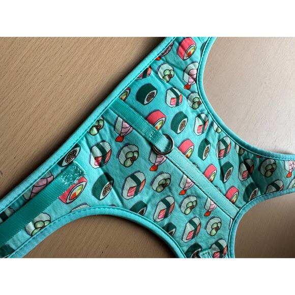 Sushi Print Adjustable Pet Harness – Size S/M – Chest 21-25", Neck 12-15" - Picture 6 of 6